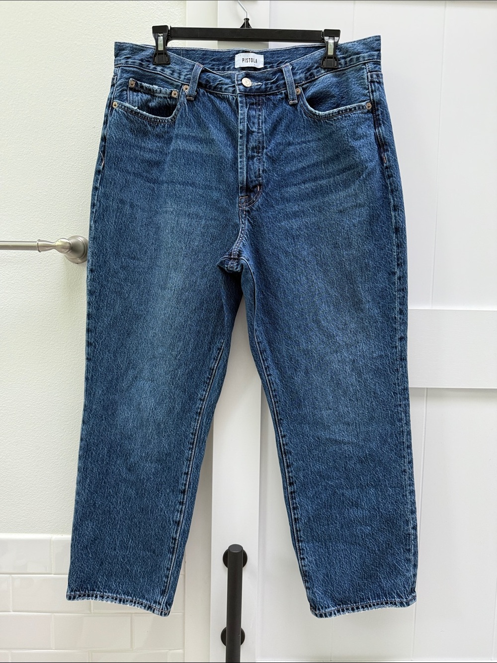 Pistola Charlie High Rise Classic Straight Ankle Jeans Women’s Size 32